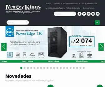 Memorykings.com.pe(Memory Kings) Screenshot