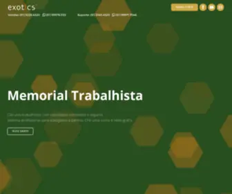 Memotrab.com.br(Memorial Trabalhista) Screenshot