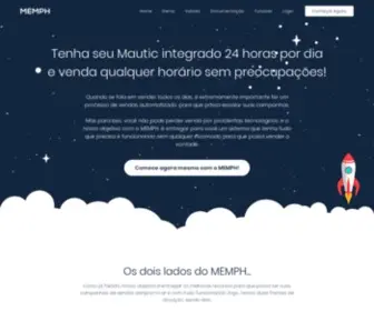 Memph.com.br(Integre até 6 Meios de Pagamentos em seu Mautic) Screenshot