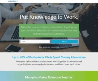 Memphis.io(Own Your Information) Screenshot