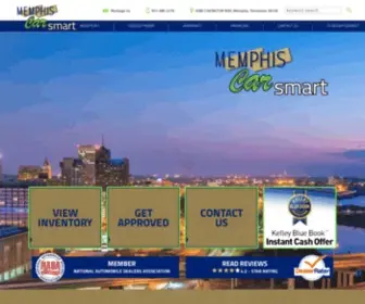 Memphiscarsmart.com(Used Cars Memphis) Screenshot