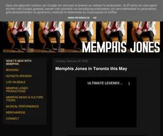 Memphisjones.net(Memphis Jones) Screenshot