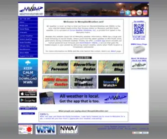 Memphisweather.net((MWN)) Screenshot