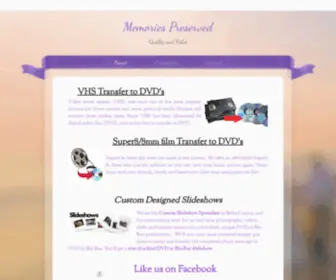 Mempreserved.com(Mempreserved) Screenshot