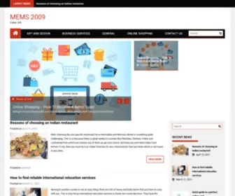 Mems2009.org(MEMS 2009) Screenshot