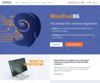 Memtest86.com(Test) Screenshot