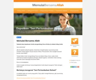 Memulaibersamaallah.com(MemulaiBersamaAllah) Screenshot