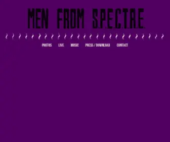 Men-From-Spectre.org(Men from s.p.e.c.t.r.e) Screenshot