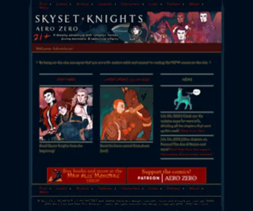 Men-Monsters.com(Skyset Knights) Screenshot