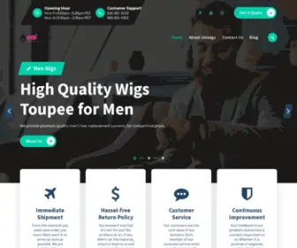 Men-Toupee.com(Men Toupee) Screenshot