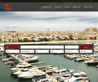 Mena-Properties.com(Property dubai) Screenshot