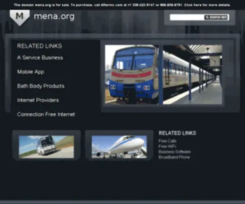 Mena.org(Mena) Screenshot