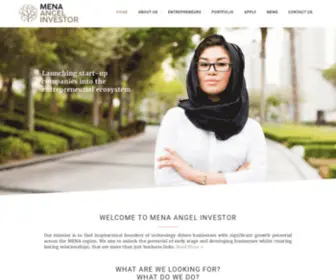 Menaangelinvestor.com(MENA Angel Investor) Screenshot