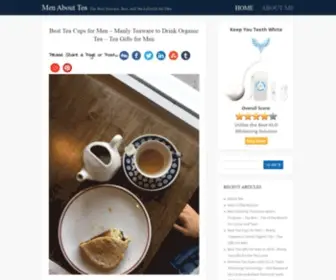 Menabouttea.com(Men About Tea) Screenshot