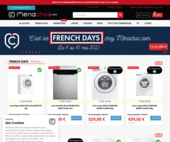 Menachoc.com(Ménachoc) Screenshot