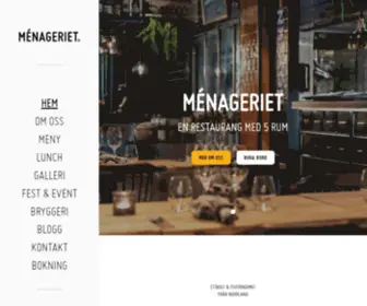 Menageriet.se(Ménageriet) Screenshot