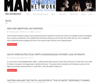 Menandabortion.net(Men and Abortion) Screenshot