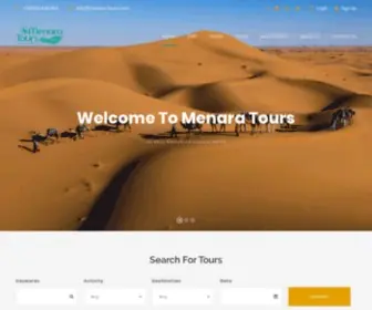 Menara-Tours.com(Agence de voyages) Screenshot