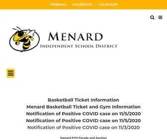 Menardisd.net(Menard ISD) Screenshot