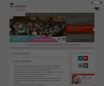 Menarini-CA.com(Grupo Menarini Centroamérica y el Caribe) Screenshot