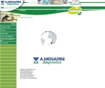 Menarinidiag.co.uk(Menarini Diagnostics UK) Screenshot