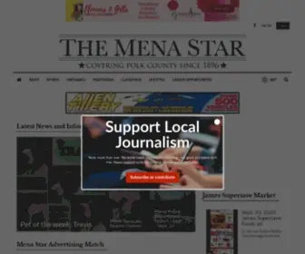 Menastar.com(The mena star) Screenshot