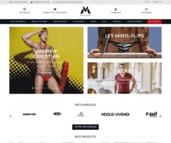 Menattitude.com(Sous vêtements) Screenshot