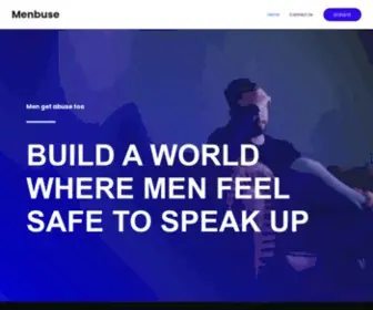 Menbuse.org(Men get abuse too) Screenshot