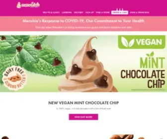 Menchies.com(Menchie's Frozen Yogurt) Screenshot