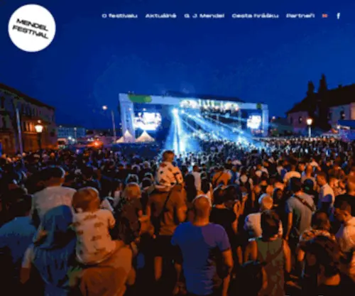 Mendelje.cz(Mendel Festival) Screenshot