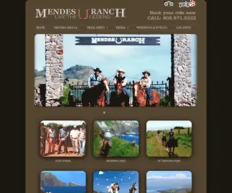 Mendesranch.com(The Mendes Ranch) Screenshot