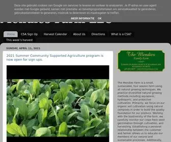 Mendiesfarm.com(Mendies Farm) Screenshot