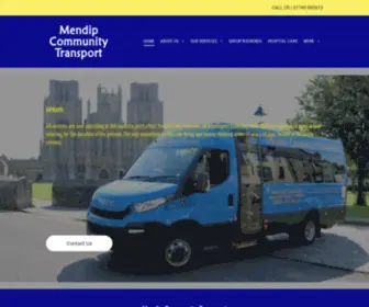 Mendipcommunitytransport.co.uk(Mendip Community Transport) Screenshot