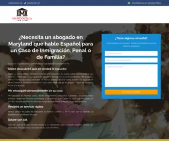 Mendocillalaw.com(Abogado de Inmigración) Screenshot