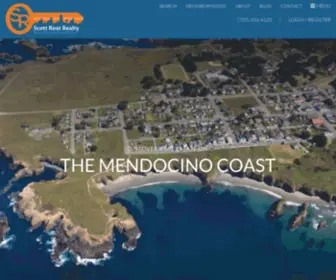 Mendocinoagent.com(Scott Roat Realty) Screenshot