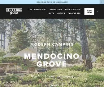 Mendocinogrove.com(Mendocino Grove) Screenshot