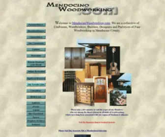 Mendocinowoodworking.com(MendocinoWoodworkers) Screenshot