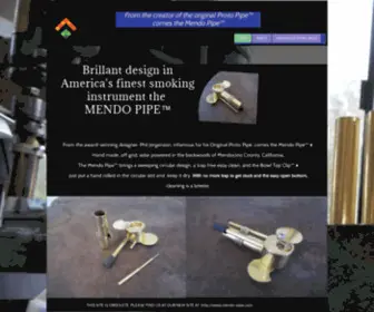 Mendopipe.com(Mendopipe) Screenshot