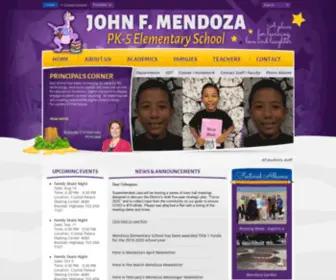 Mendozaelementary.org(John F) Screenshot