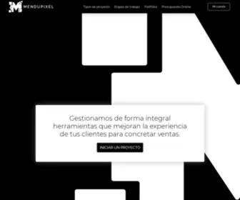 Mendupixel.com(Agencia de Desarrollo Web & E) Screenshot