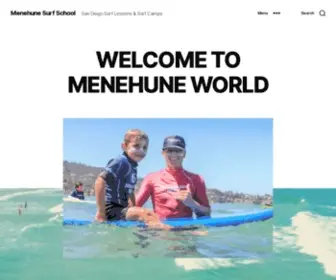 Menehunesurf.com(MENEHUNE SURF) Screenshot