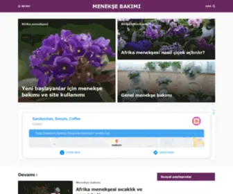 Meneksebakimi.com(Menekşe) Screenshot