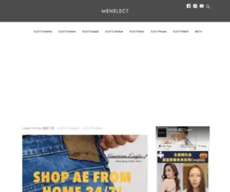 Menelect.com(男士優質生活的終極指南) Screenshot