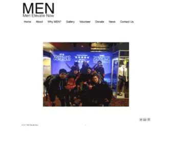 Menelevatenow.org(Men Elevate Now) Screenshot