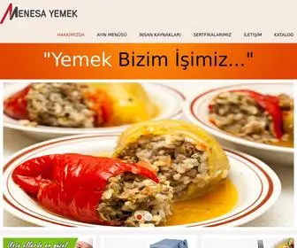 Menesayemek.com(Menesa Yemek) Screenshot