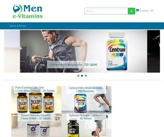 Menevitamins.com(Men E Vitamins) Screenshot