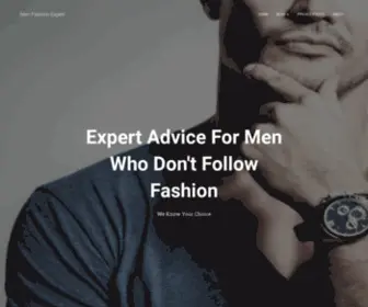 Menfashionexpert.com(The Famous Men Fashion Expert) Screenshot