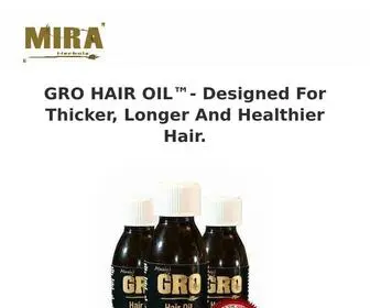 Mengrohairoil.com(Healthy hair with Gro hair oil) Screenshot