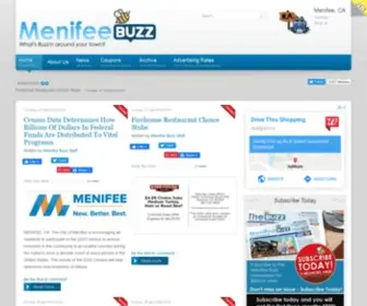 Menifeebuzz.com(Menifee Buzz Newspaper) Screenshot