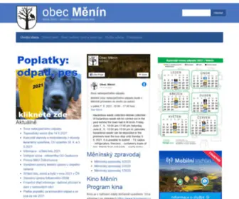 Menin.cz(Úvodní strana) Screenshot